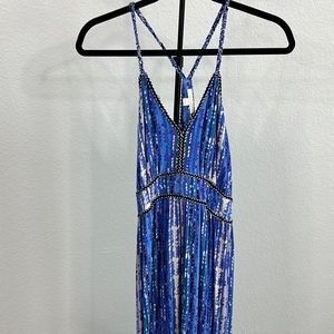 Ella Moss XS purple strappy maxi dress